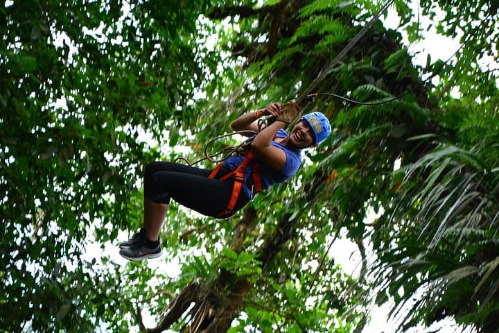 Tarzan Swing in Zipline Tour