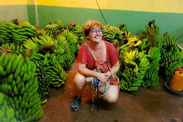 bananas in the Borbon Market