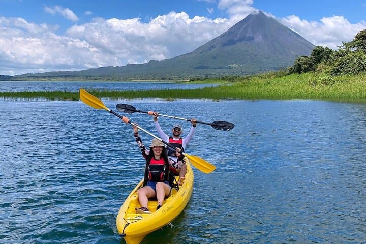 Lake Arenal Kayaking Tour & Baldi Hot Springs