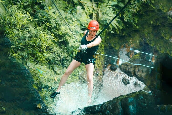 Canyoning in the Lost Canyon, Costa Rica