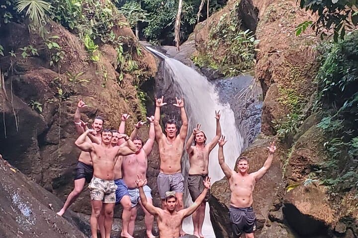 Enjoying a off the beaten path waterfall!
