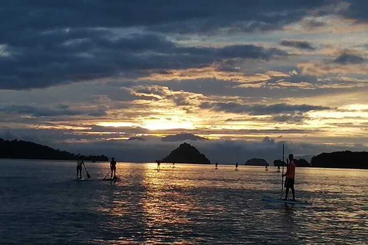 Stand up paddle or kayak tour at sunset