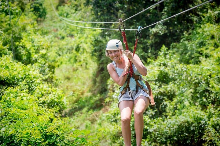 Private Tour Guachipelin Volcano, Zipline, Horseback from Liberia
