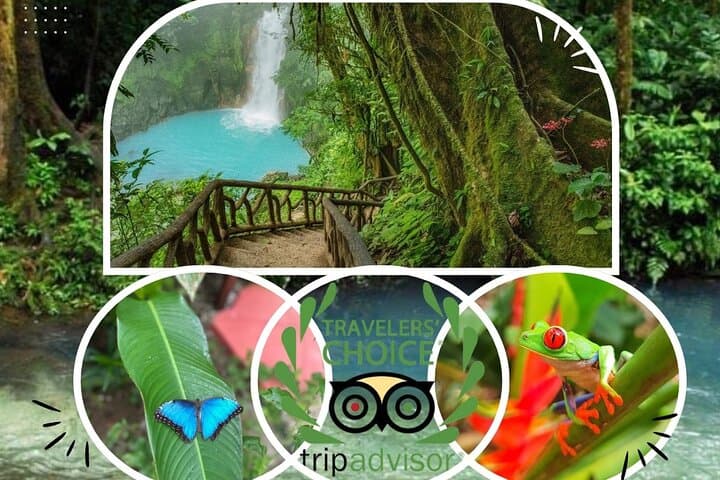 Rio Celeste Waterfalls Tenorio National Park Costa Rica