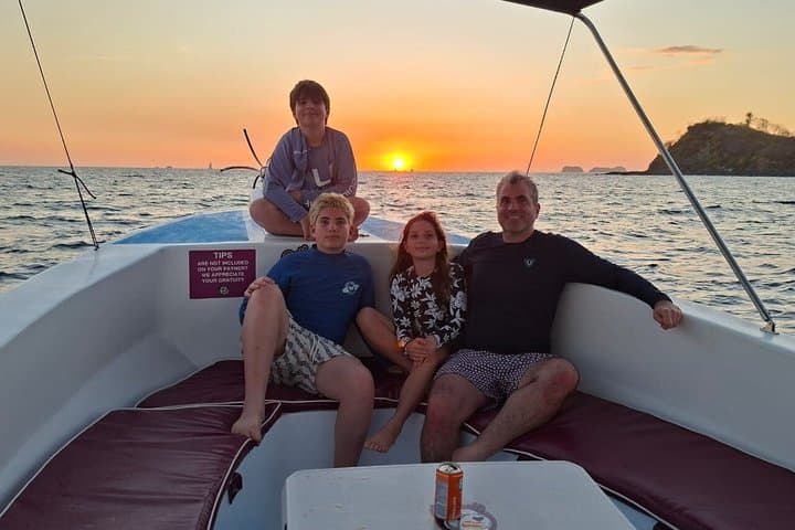 4-Hour Private Sunset Tour from Del Coco Beach - Evil Panda Boat