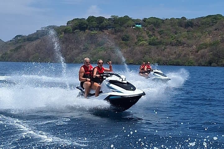 2 Hours Jet Ski Tour in Papagayo with Snorkel Caves Mangrove