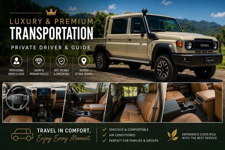 Luxury and Premium Transportation Private Driver and Guide