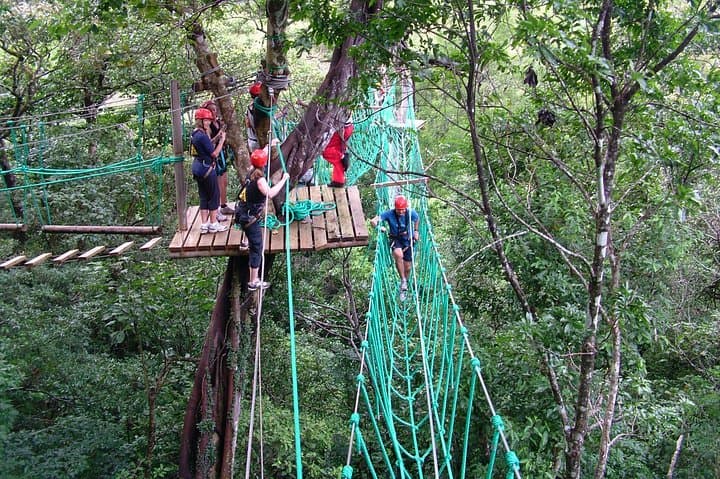 High Ropes Course Long Bridge