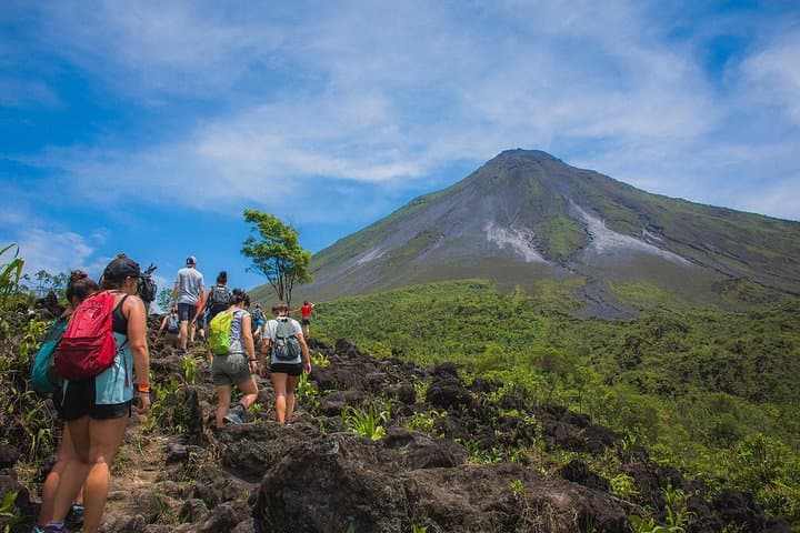 Morning Arenal Volcano Hike & Mistico Hanging Bridges Combo
