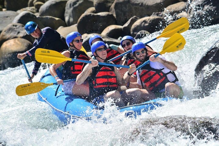 Sarapiqui White Water Rafting from La Fortuna