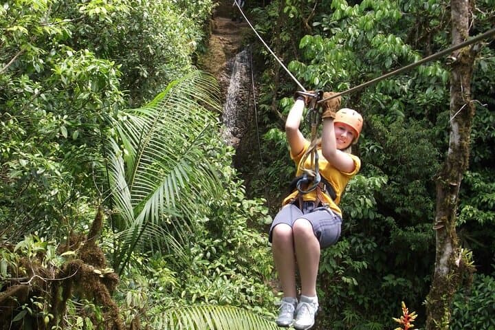 Zipline adventure at San Luis Adventure Park