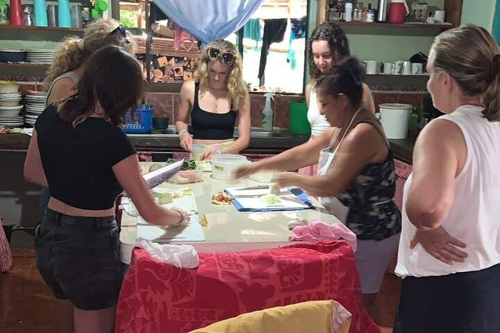 Making delicious local specialities in a true local's home.
