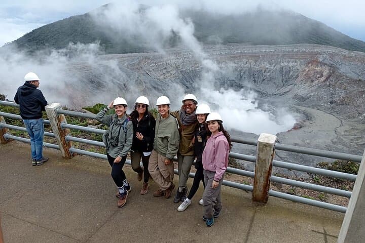 Coffee Farm Experience & visit Poas Volcano crater from San José