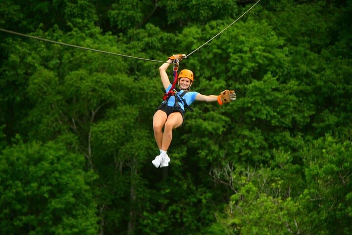 Jaco Beach Zip Line, Hanging Bridges, Tarzan Swing and Truck Ride
