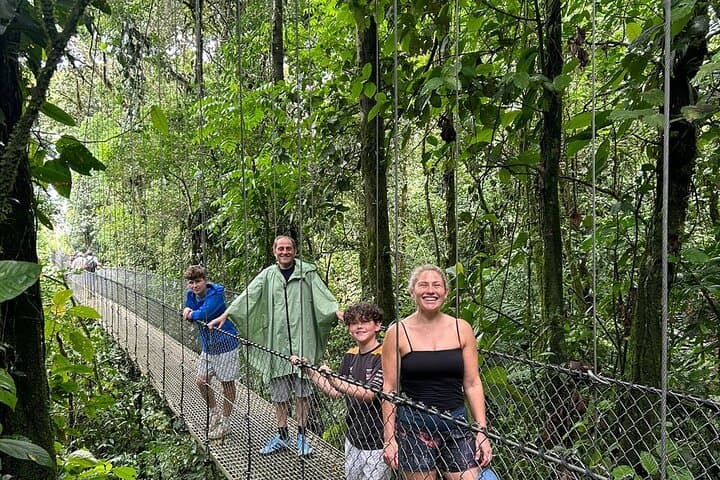 The hanging bridges of La Fortuna are a path between earth and sky, where the rainforest still whispers to those who listen. ✨