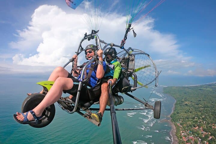Jaco: Paragliding Flight the Pacific Ocean Esterillos East