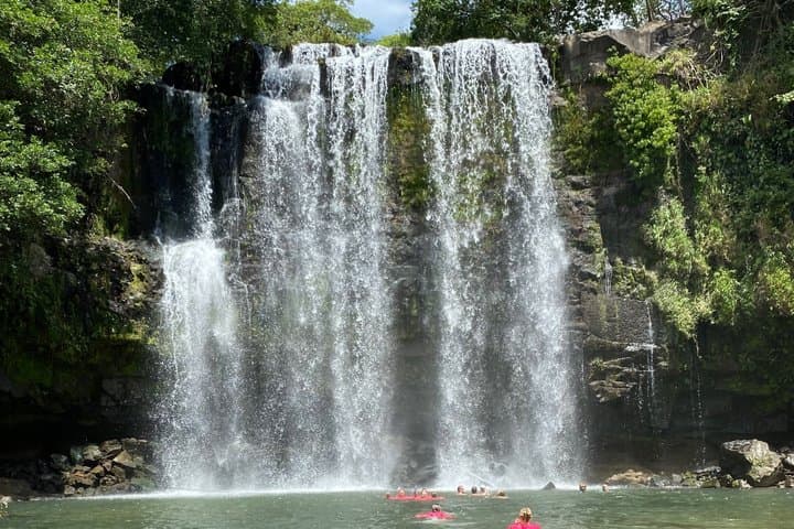 Llanos del Cortez Waterfall Tropical Forest and Volcano