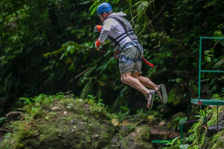 Rainforest Falls Adventure Rappelling and Jumps