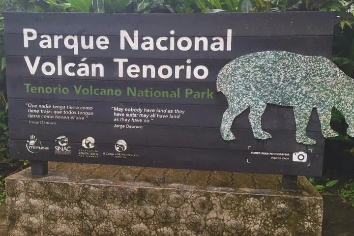 Ticket to Tenorio Volcano National Park